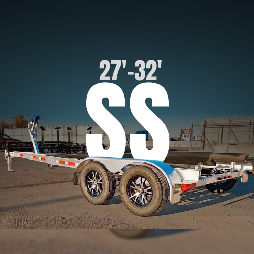SS- Aluminum Boat Trailer 27'-32'