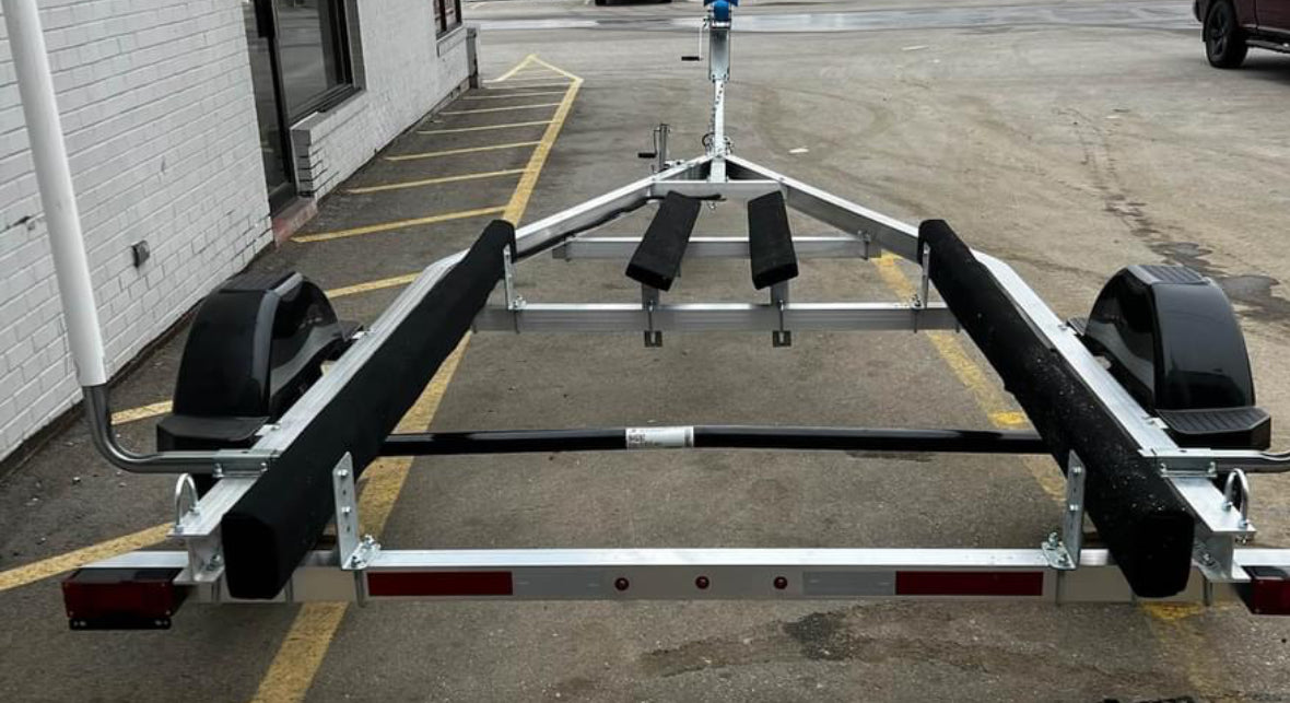 Next Boat Trailers Black Pearl Back View