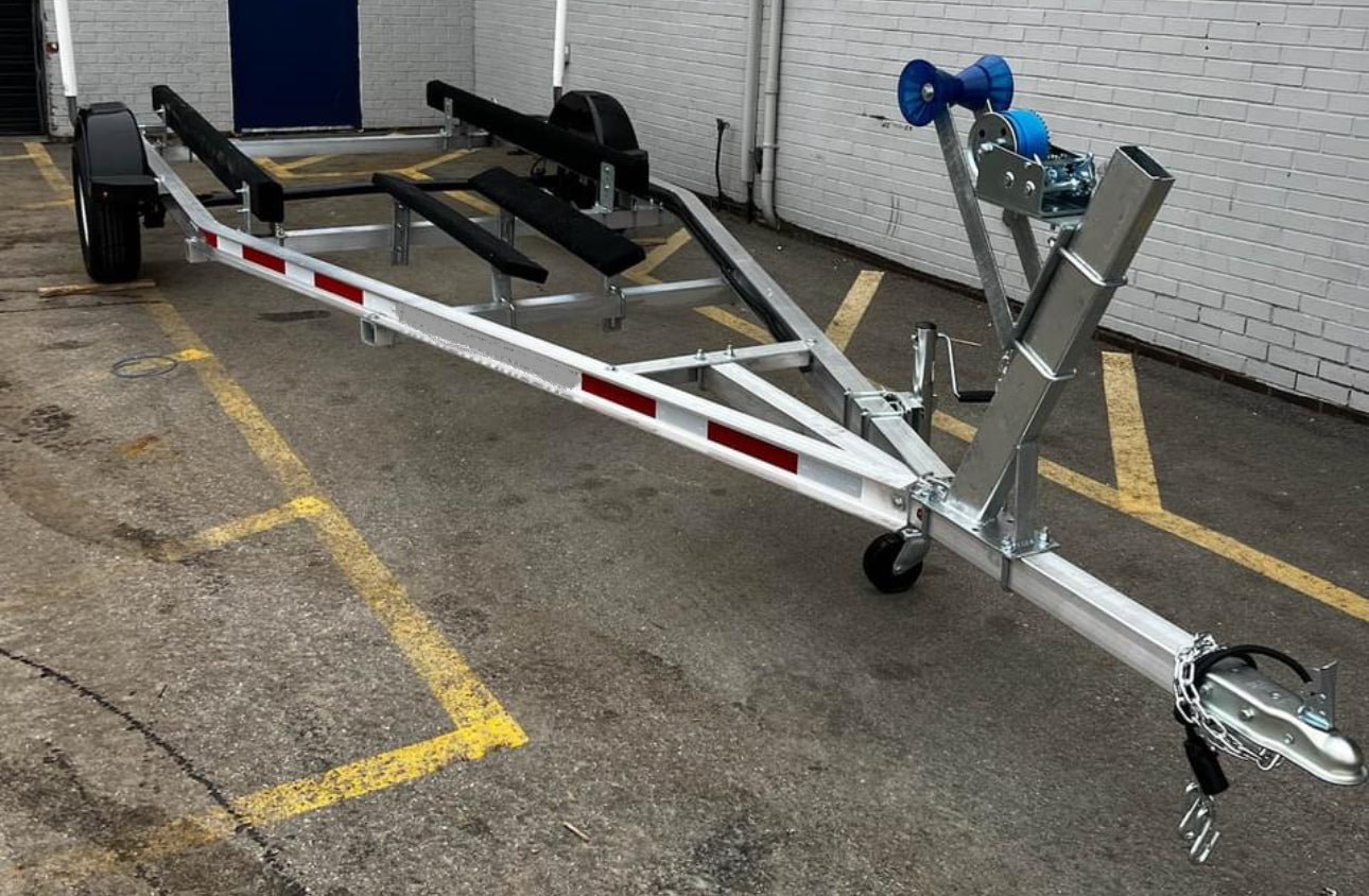 Next Boat Trailers Black Pearl Side View