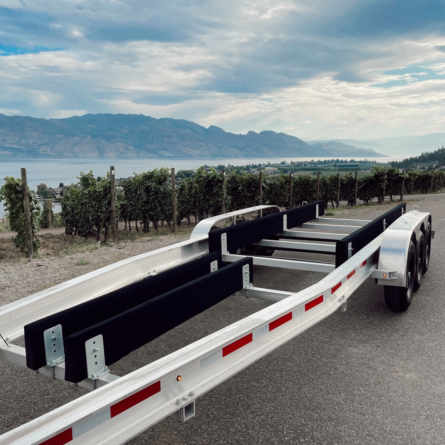 Next Boat Trailers Brizo X Close Front View