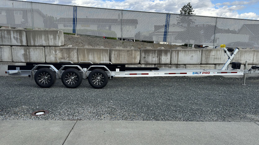 NORMA- SaltPro Elite Triple Axle Aluminum Trailer