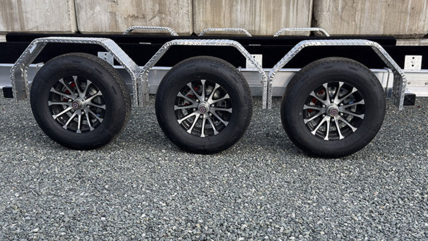 NORMA- SaltPro Elite Triple Axle Aluminum Trailer
