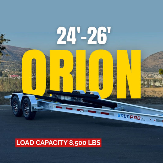 ORION- Elite Tandem Axle Aluminum Trailer