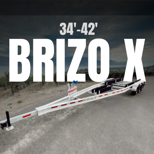 Brizo X- Aluminum Boat Trailer 34'-42'