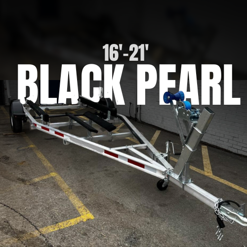 Black Pearl- Aluminum Boat Trailer 16'-21'