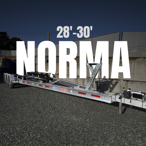 NORMA- SaltPro Elite Triple Axle Aluminum Trailer