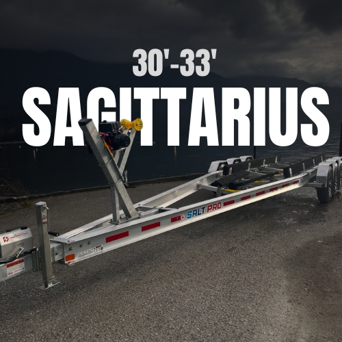 SAGITTARIUS- SaltPro Elite Triple Axle Aluminum Trailer
