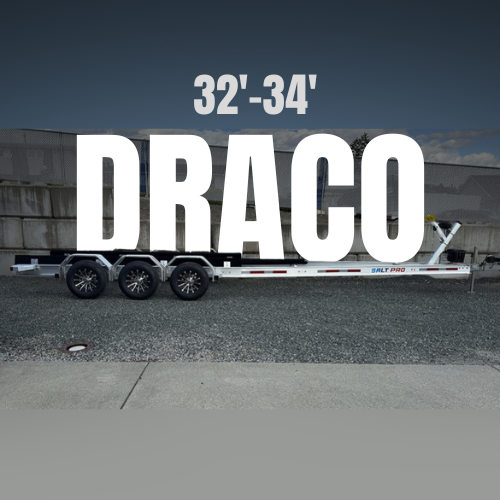 DRACO- SaltPro Elite Triple Axle Aluminum Trailer