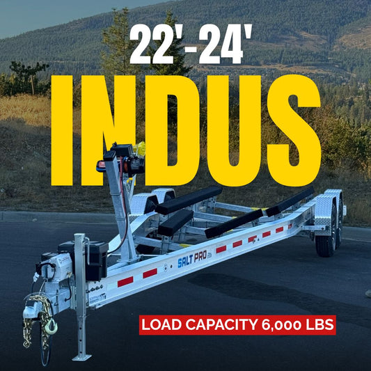 INDUS- SaltPro Elite Tandem Axle Aluminum Trailer