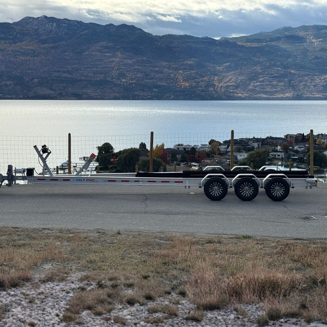 DRACO- SaltPro Elite Triple Axle Aluminum Trailer
