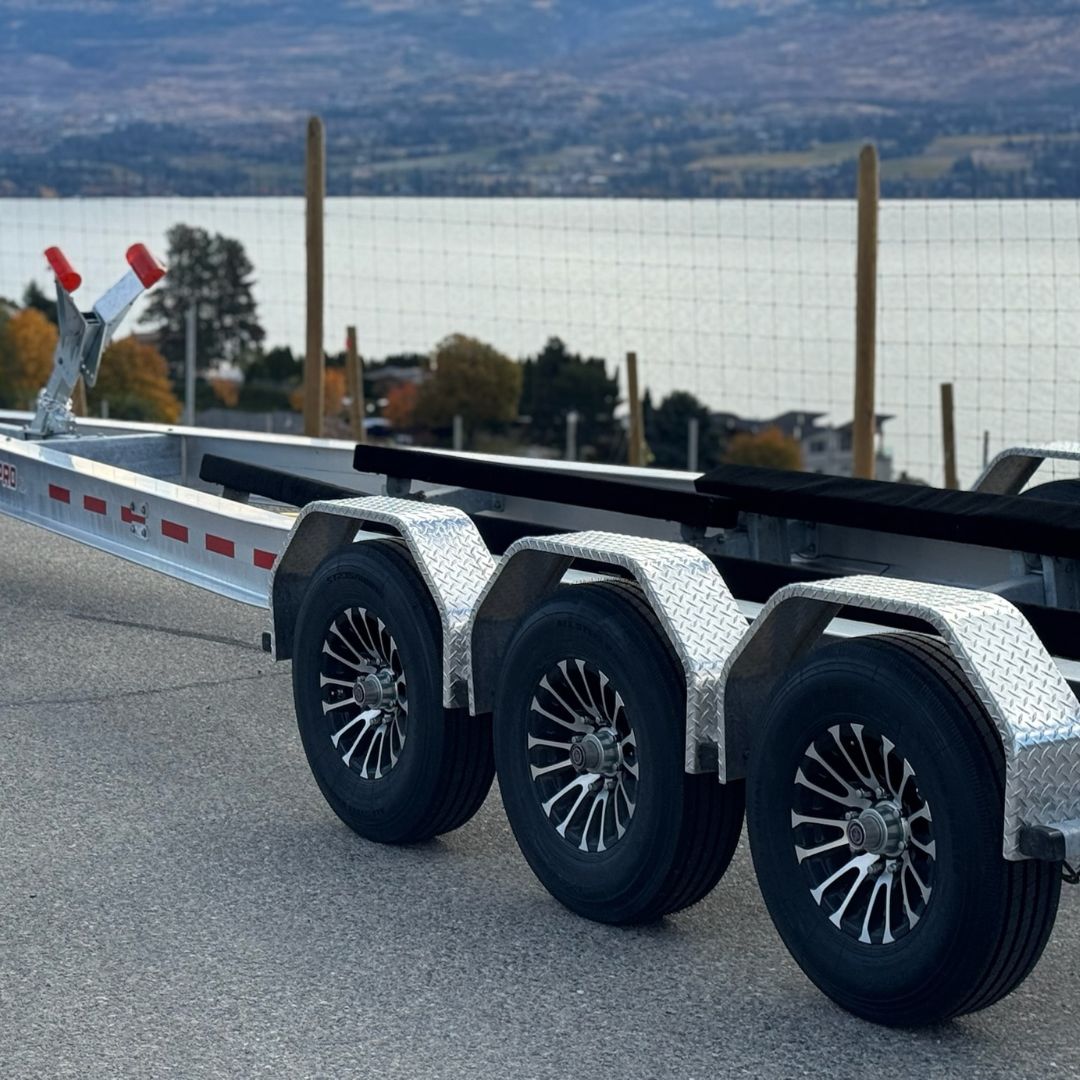 DRACO- SaltPro Elite Triple Axle Aluminum Trailer