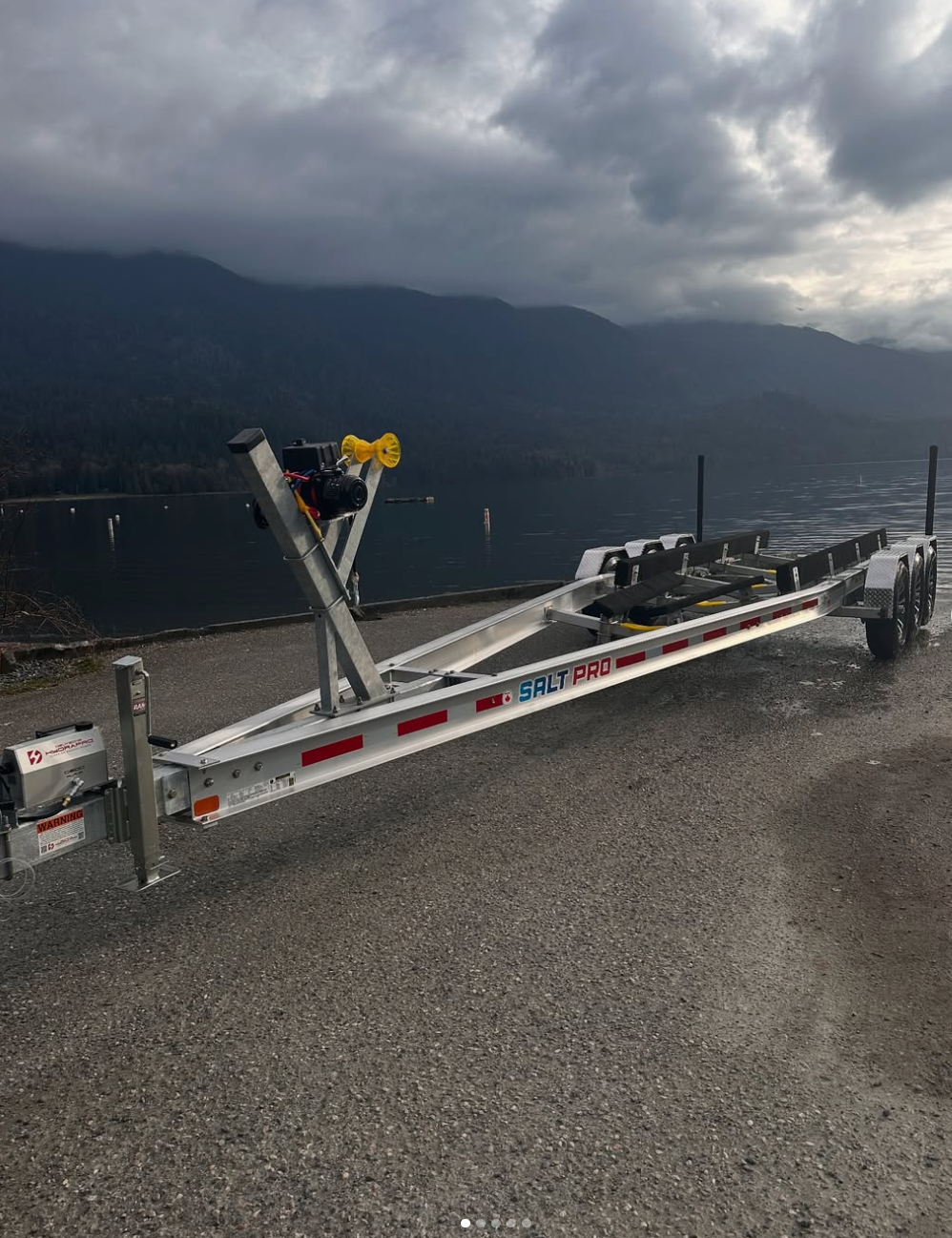 SAGITTARIUS- SaltPro Elite Triple Axle Aluminum Trailer