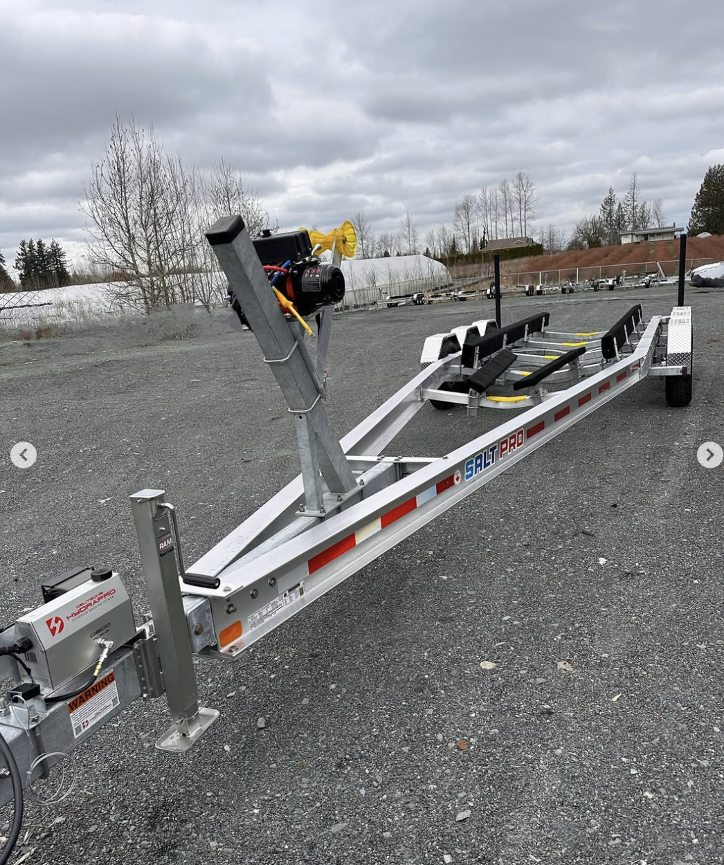SAGITTARIUS- SaltPro Elite Triple Axle Aluminum Trailer