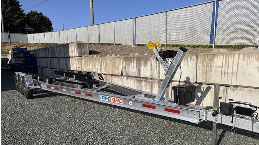 NORMA- SaltPro Elite Triple Axle Aluminum Trailer