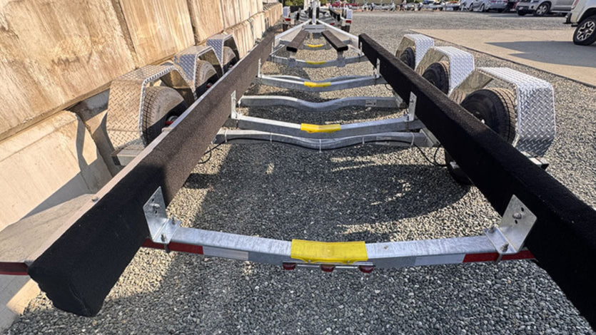 DRACO- SaltPro Elite Triple Axle Aluminum Trailer